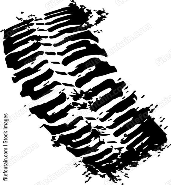 Mud Tire Tracks