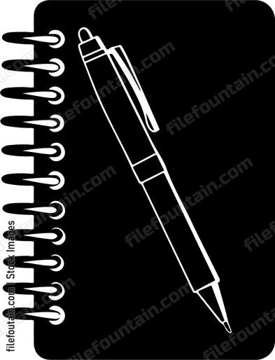 Notebook And Pen