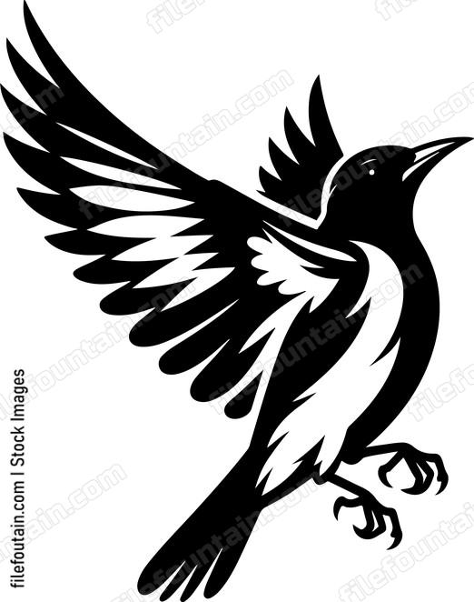 oriole dancing in celebration after a successful hunt