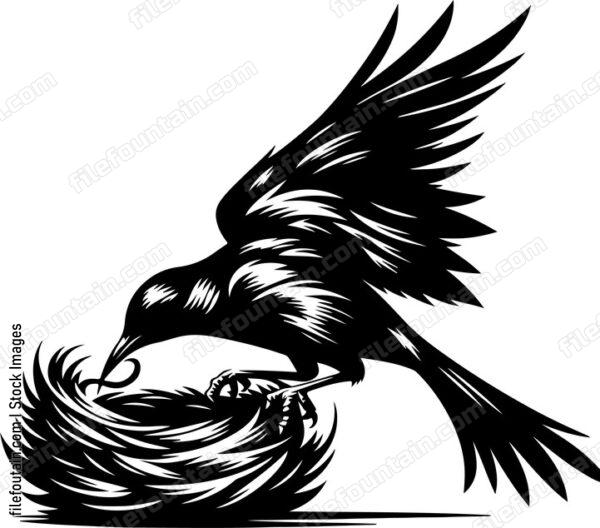 oriole weaving a nest with intricate craftsmanship