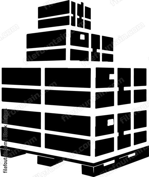 Pallet With Boxes
