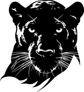 Panther Mascot Angry