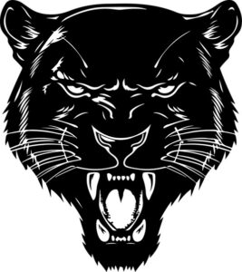 Panther Mascot Angry