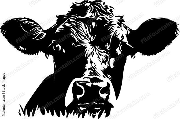 Peeking Cow