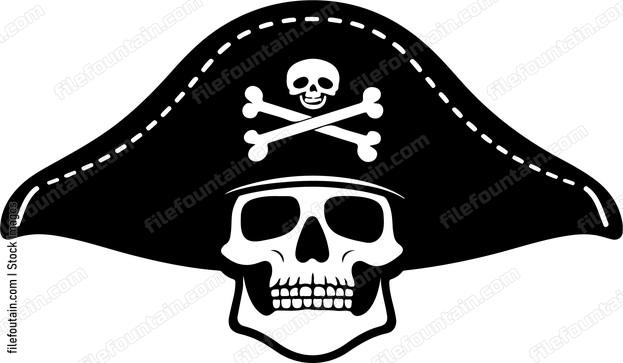 Pirate Hat Front
