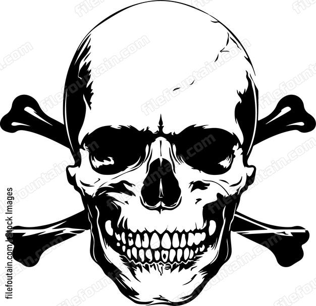 Pirate Skull And Bones