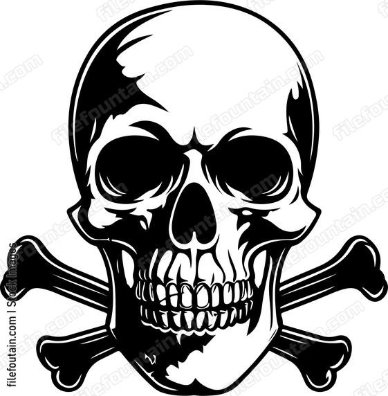Pirate Skull And Bones