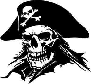 Pirate Skull Design