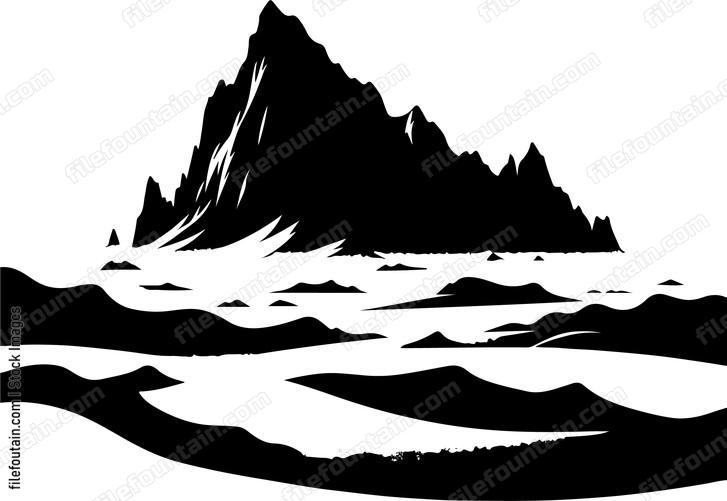 Polar Desert Landscape