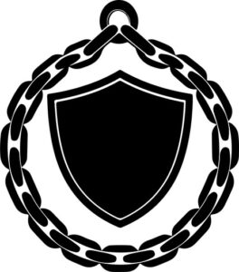 Police Badge And Chain