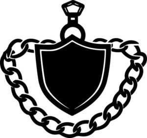 Police Badge And Chain