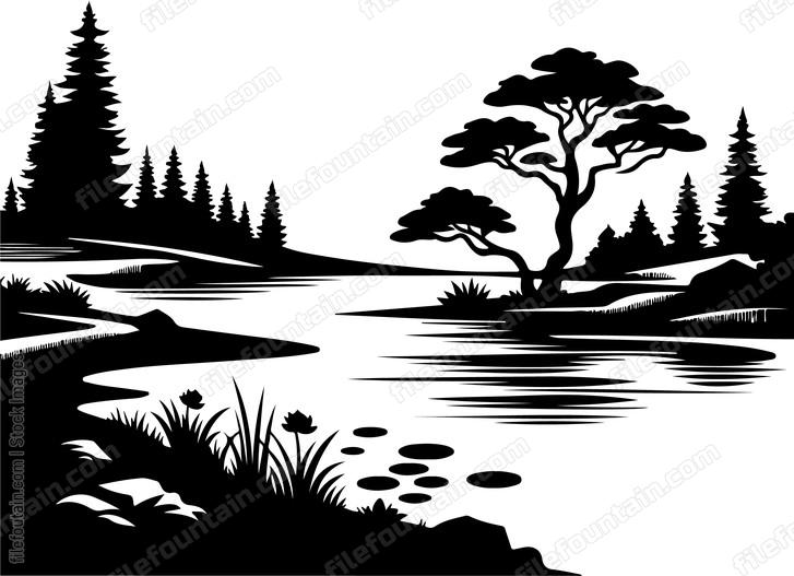 Pond Landscape