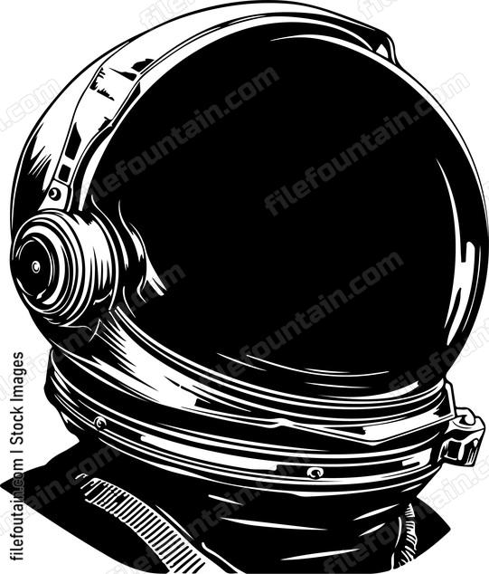 Retro Astronaut Helmet