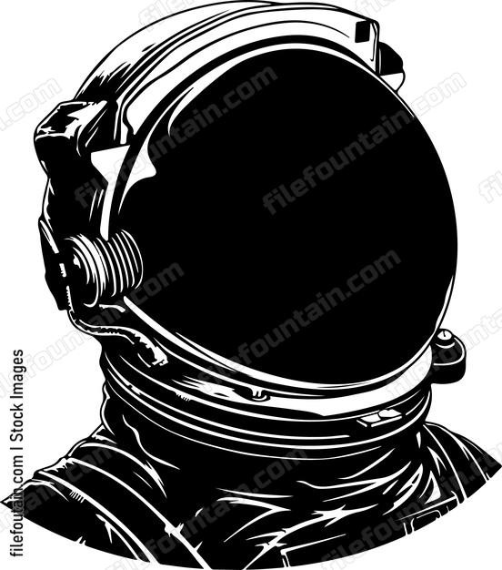 Retro Astronaut Helmet