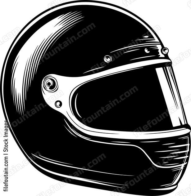 Retro Motorcycle Helmet