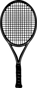 Retro Tennis Racket