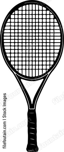 Retro Tennis Racket