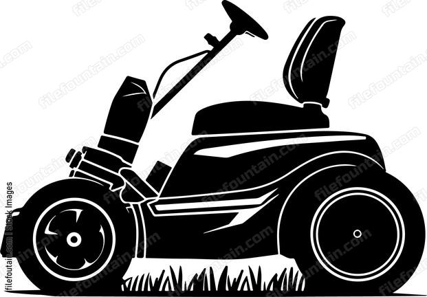 Riding Lawn Mower With Mul