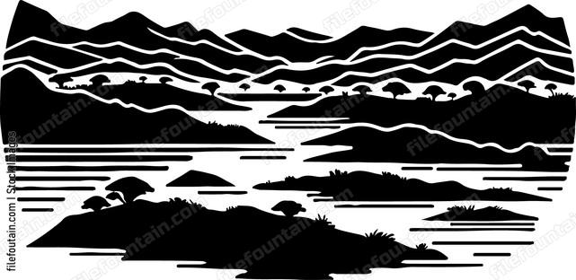 Riparian Zone Landscape