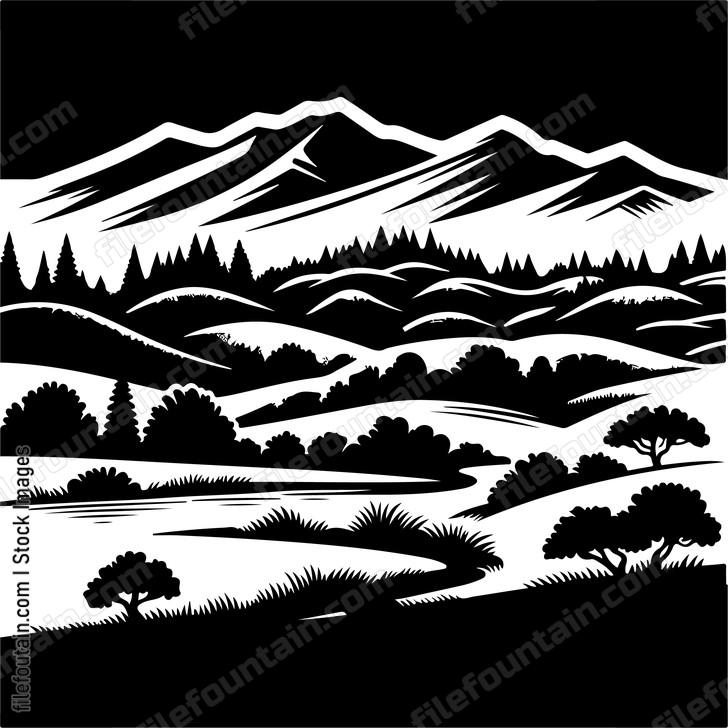 Riparian Zone Landscape