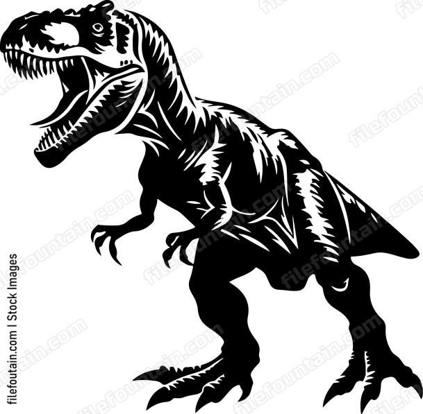 Roaring Dinosaur