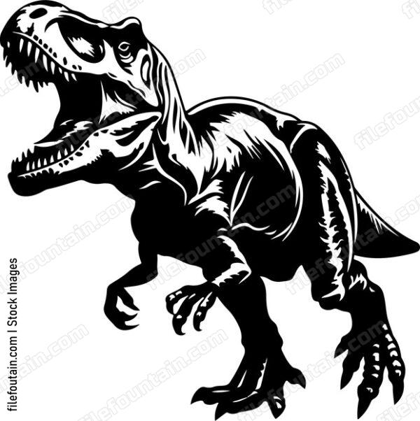 Roaring T rex