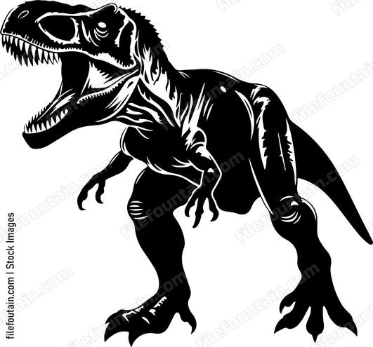 Roaring T rex