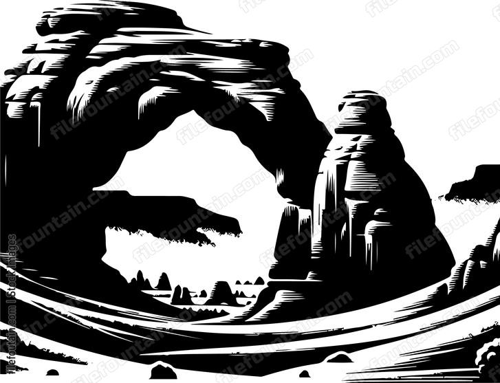 Rock Arch Landscape
