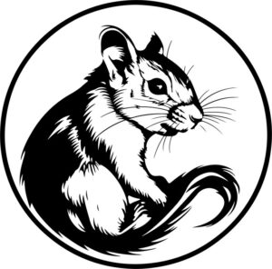 Rodent animal circle