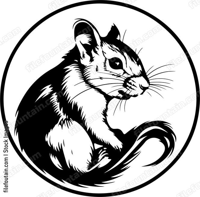 Rodent animal circle