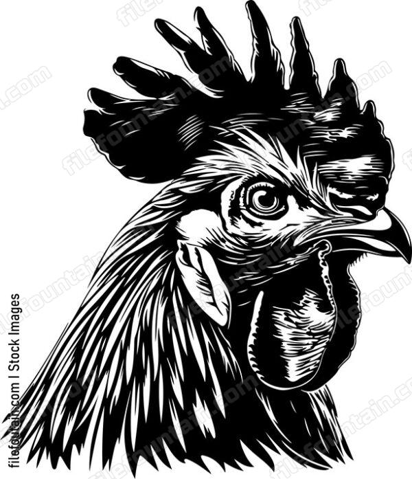 Rooster Head