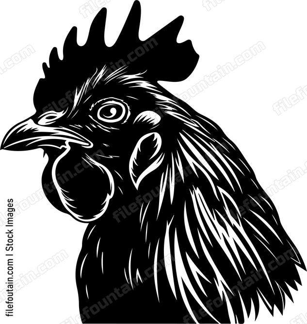 Rooster Head