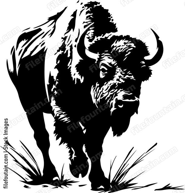 Running Bison