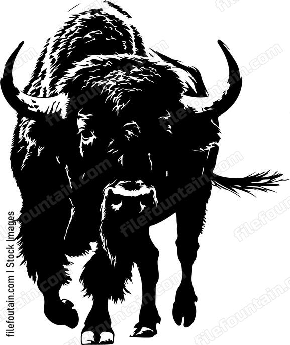 Running Bison
