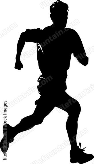 Running Man Silhouette