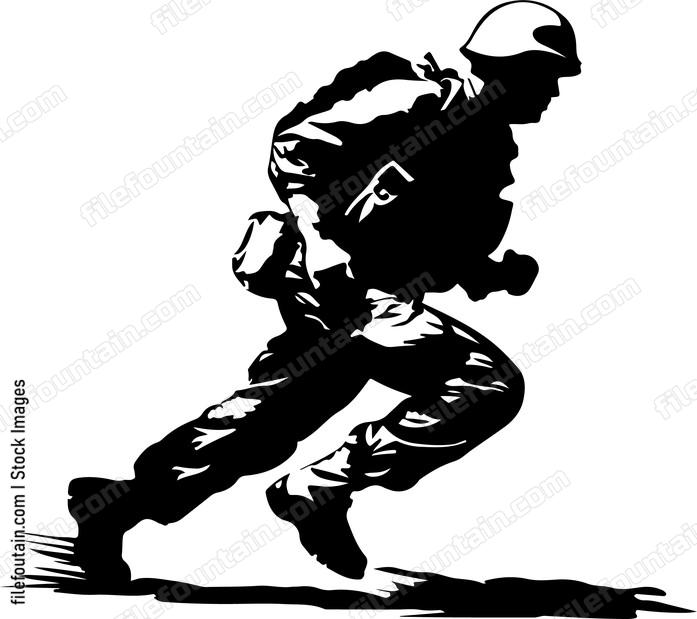Running Soldier