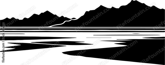 Salt Flat Landscape