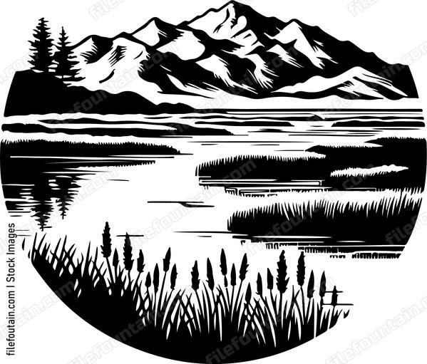 Salt Marsh Landscape