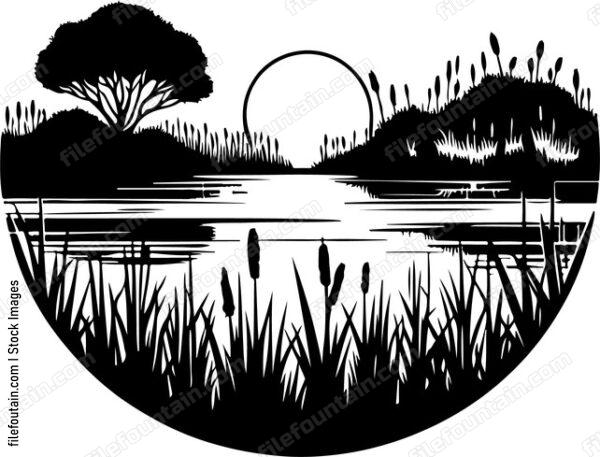 Salt Marsh Landscape