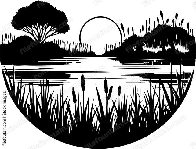 Salt Marsh Landscape