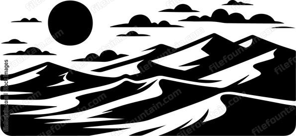 Sand Dune Landscape