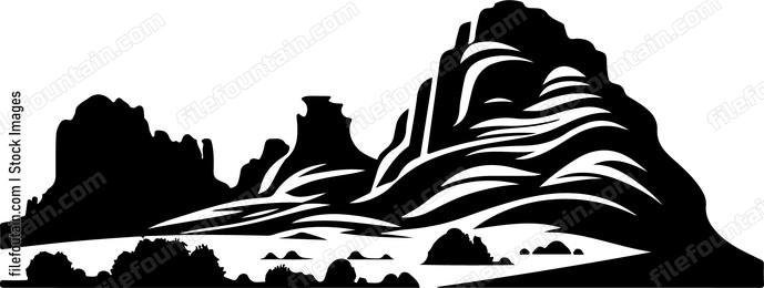 Sandstone Formation Landscape