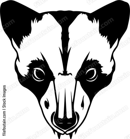scary animal face