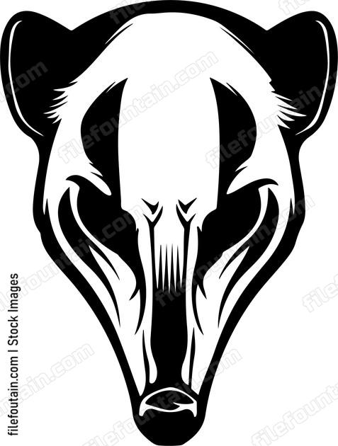 scary animal face