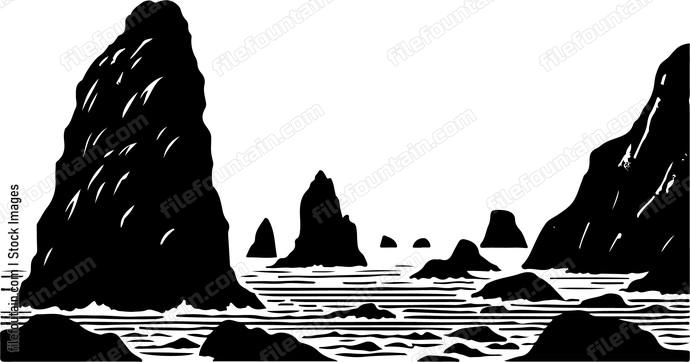 Sea Stack Landscape