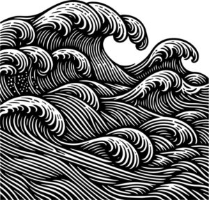 Sea Storm Waves