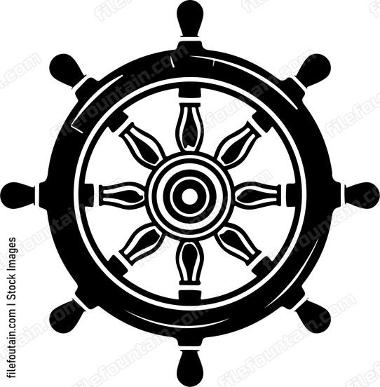 Ships Steering Wheel