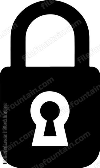 Simple Minimalistic Lock Closed