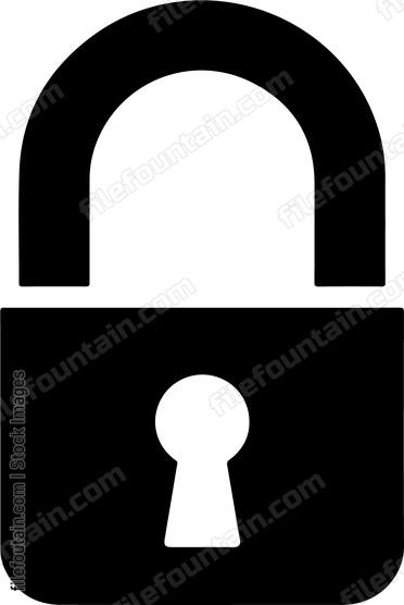 Simple Minimalistic Lock Closed