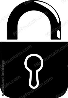 Simple Minimalistic Lock Closed